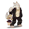 『ポチとヒナ』
